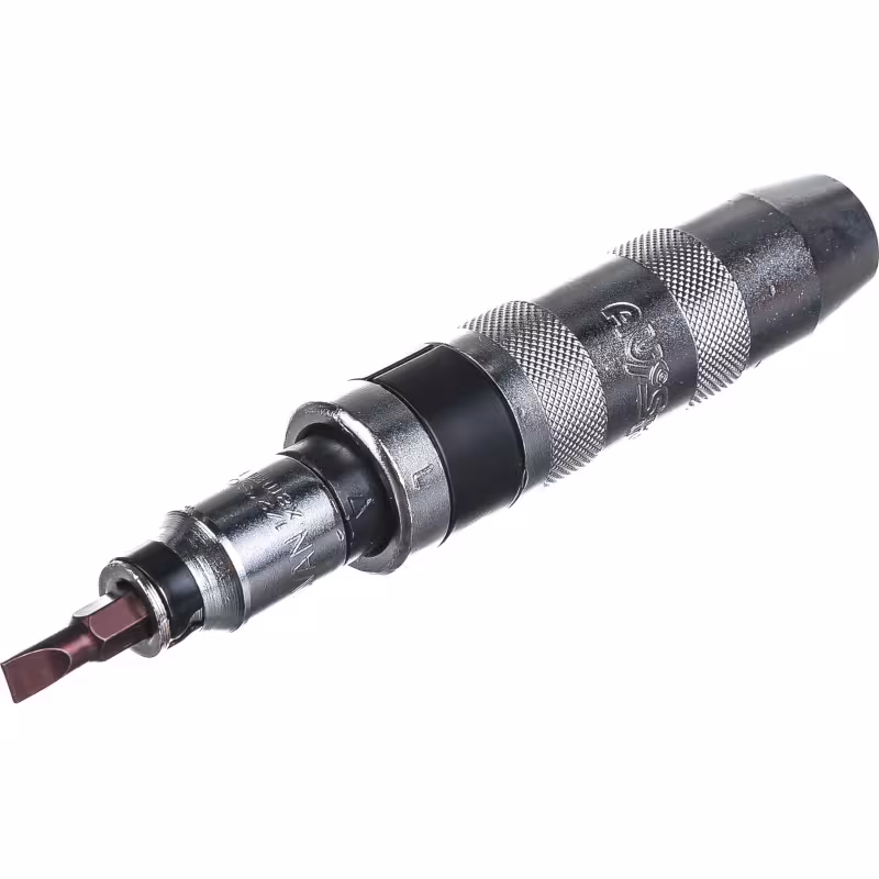 Отвертка-рукоятка ударная PH, SL с набором бит 1/2  AV Steel AV-482408, 6 предметов