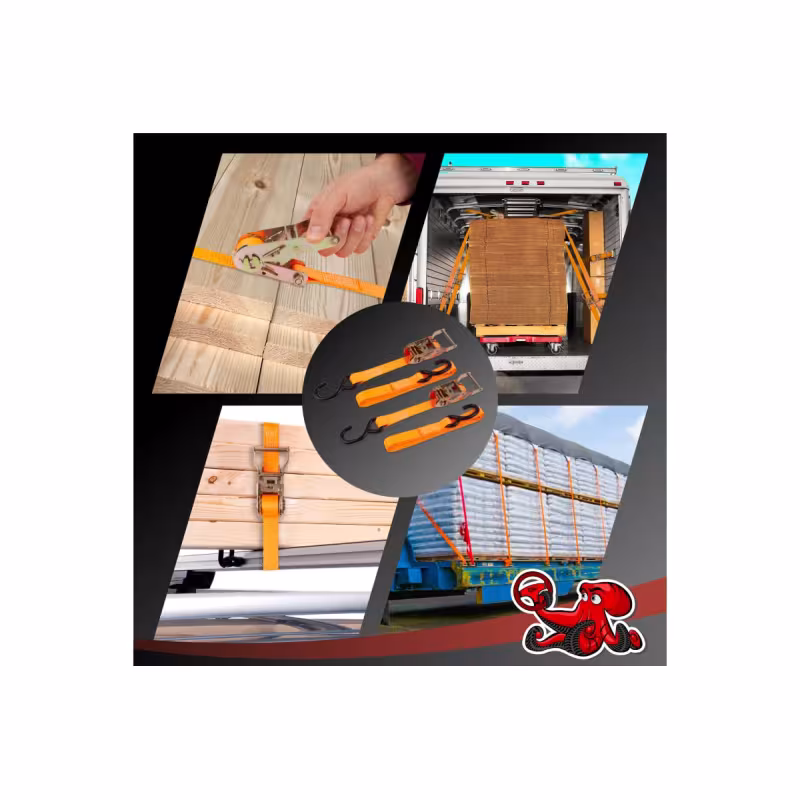 Репер (стяжка груза) DSV R88301, 27мм, 4.6м, 1.35т, 2 шт.