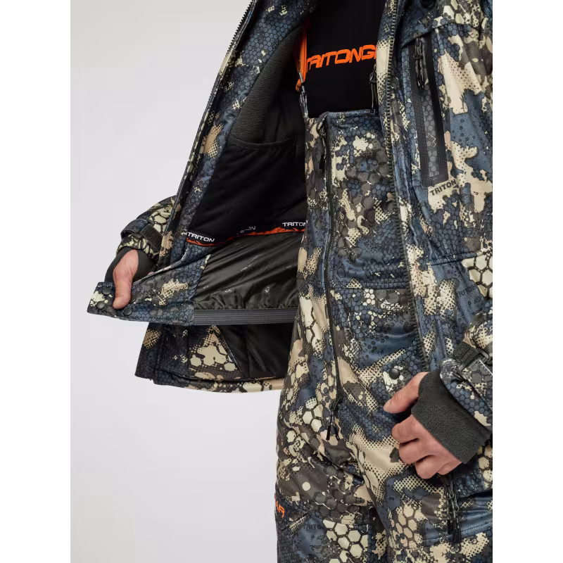 Костюм мужской Triton Gear Craft PRO -45, ткань Вилтекс, серый, размер 56-58, 170-176 см