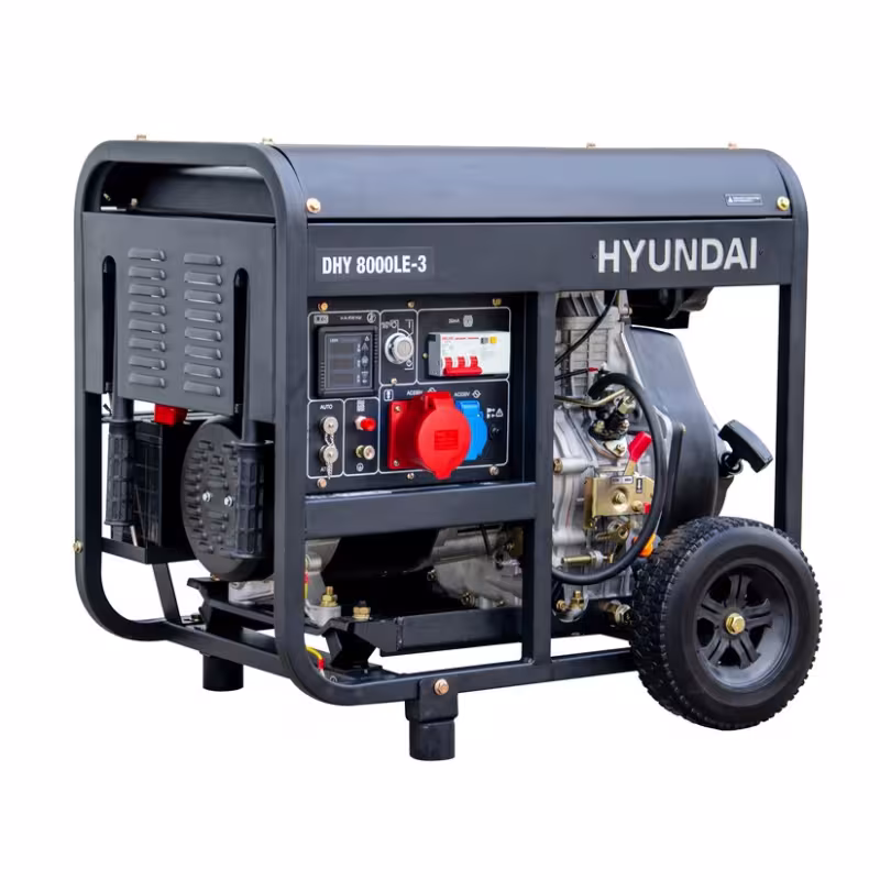 Генератор дизельный Hyundai DHY 8000LE-3