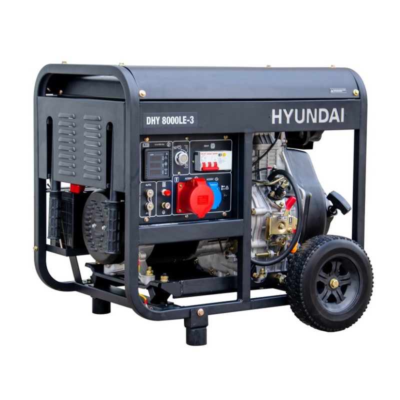 Генератор дизельный Hyundai DHY 8000LE-3