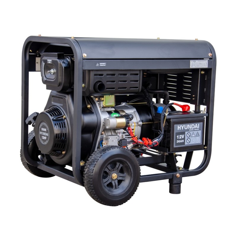 Генератор дизельный Hyundai DHY 8000LE-3