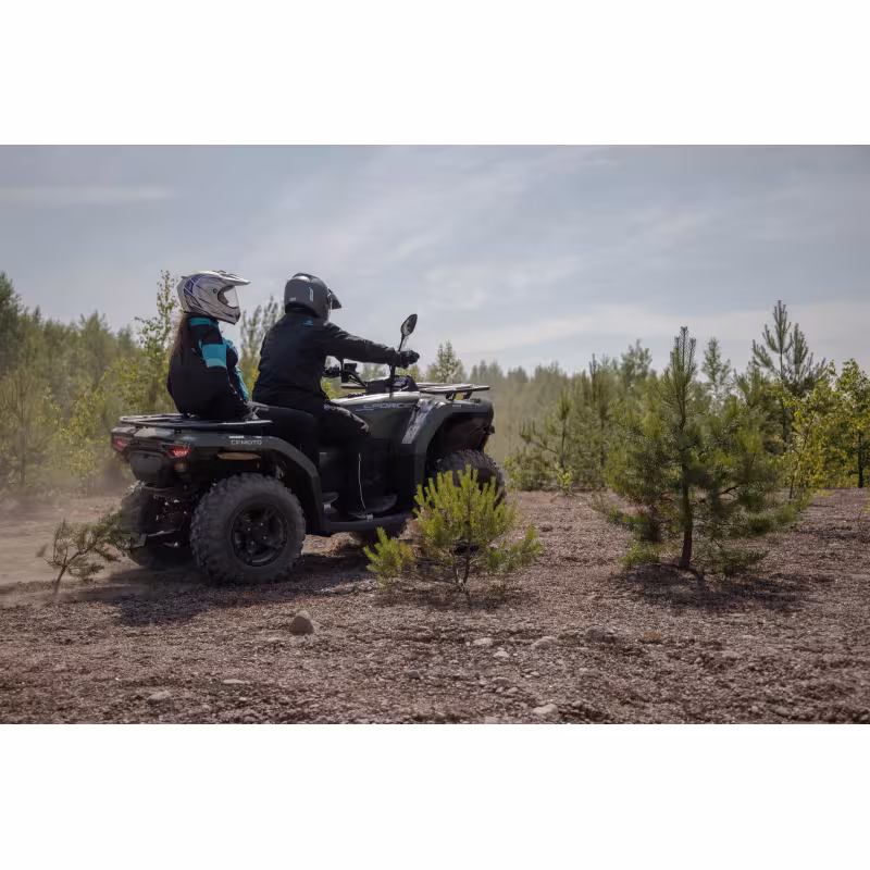 Квадроцикл CFMOTO Cforce 400L EPS, зеленый