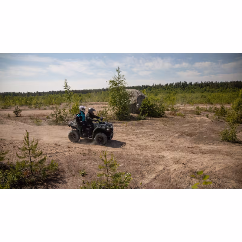 Квадроцикл CFMOTO Cforce 400L EPS, зеленый