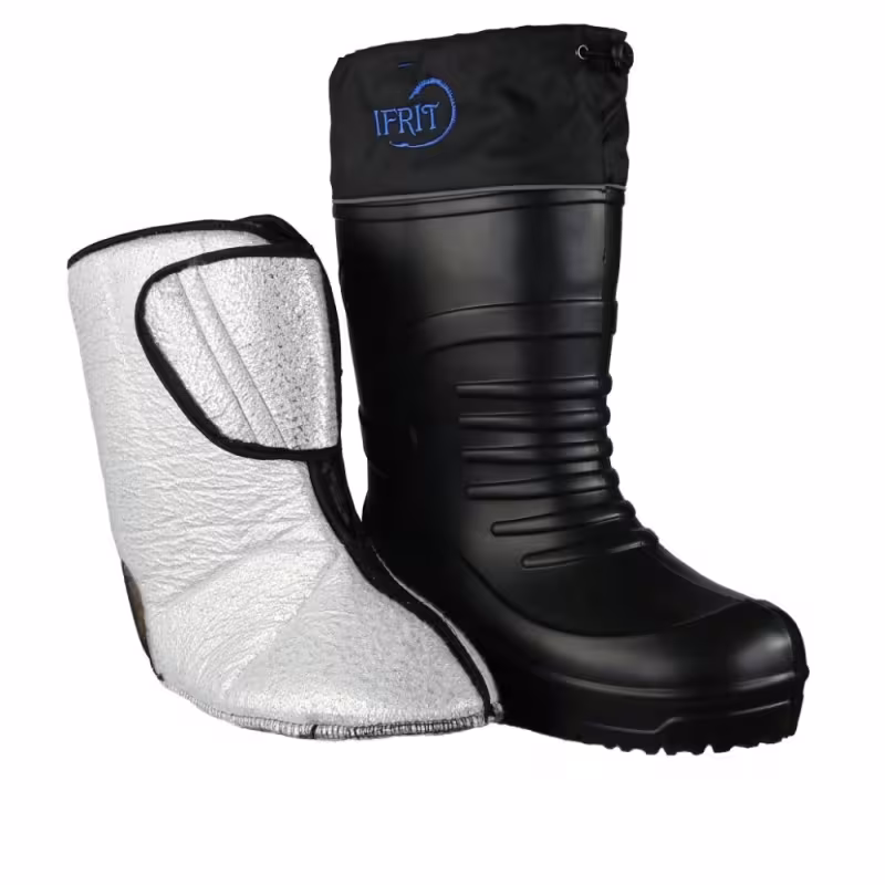 Сапоги ЭВА мужские зимние Элементаль Ifrit Ice Guard СЭ-403, цвет черный, размер 42-43