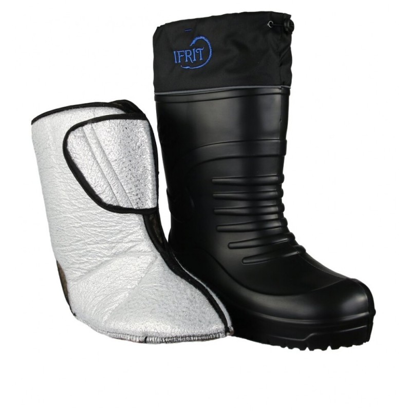 Сапоги ЭВА мужские зимние Элементаль Ifrit Ice Guard СЭ-403, цвет черный, размер 44-45