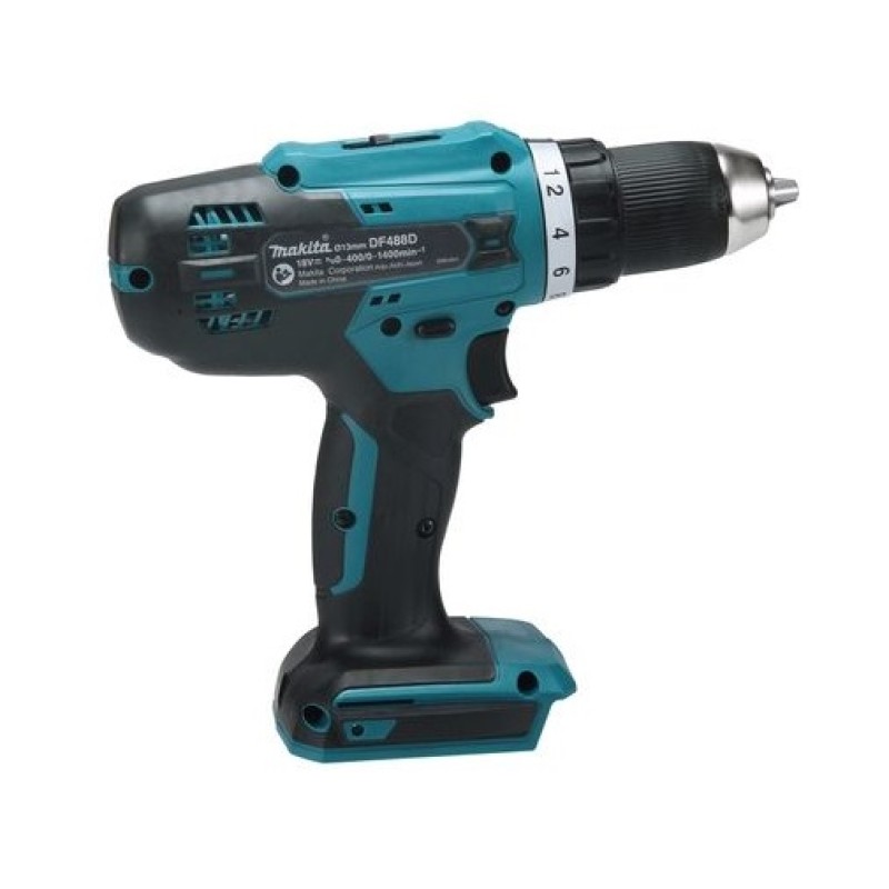 Дрель-шуруповерт аккумуляторная Makita DF488DWE