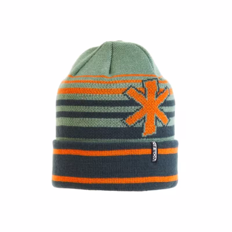 Шапка Norfin Crystal, зеленый/оранжевый, размер XL