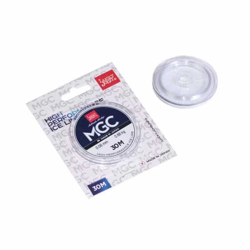 Леска монофильная зимняя Lucky John MGC LJ4000-008, 0.08 мм, 0,88 кг, 30 м