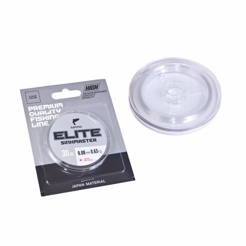 Леска монофильная зимняя Salmo Elite Sinkmaster 030/017 4511-017, 0,17 мм, 2,85 кг, 30 м