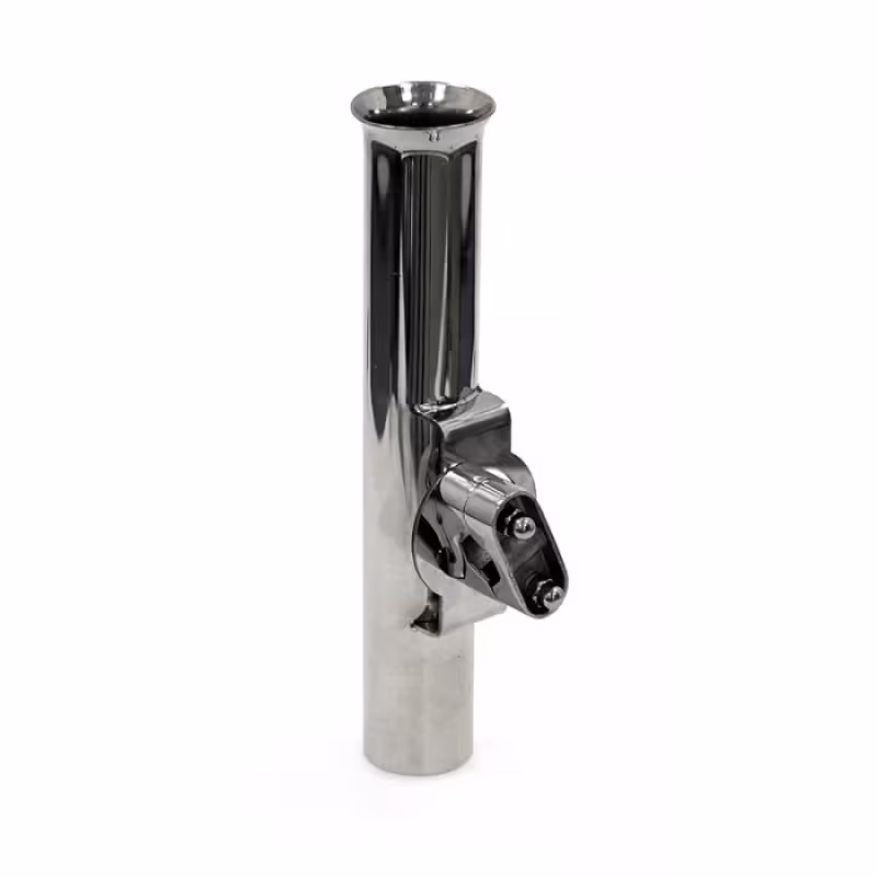 Держатель спиннинга на леер Техномарин 030615T, нержавеющая сталь, 250х37 мм