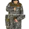 Костюм мужской Norfin Boar Camo 03, ткань Breathable, коричневый/серый, размер S