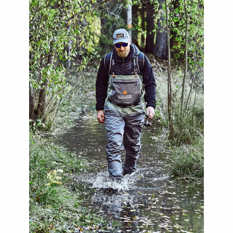 Куртка Мужская Norfin Thermo Pro, нейлон/спандекс, черный, размер L