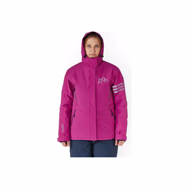 Куртка женская зимняя Norfin Women Nordic Purple, ткань Nortex Breathable, фиолетовый, размер S, 162-164 см