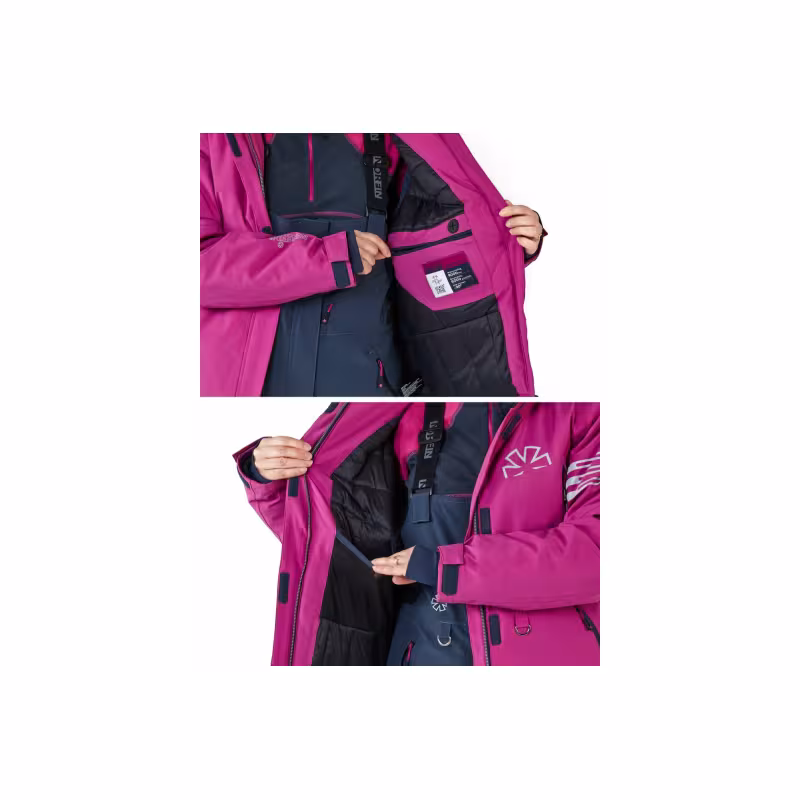 Куртка женская зимняя Norfin Women Nordic Purple, ткань Nortex Breathable, фиолетовый, размер XL, 168-170 см