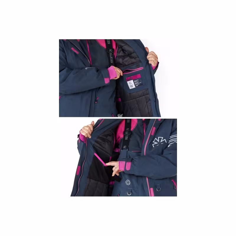 Куртка женская зимняя Norfin Women Nordic Space Blue, ткань Nortex Breathable, размер S, 162-164 см