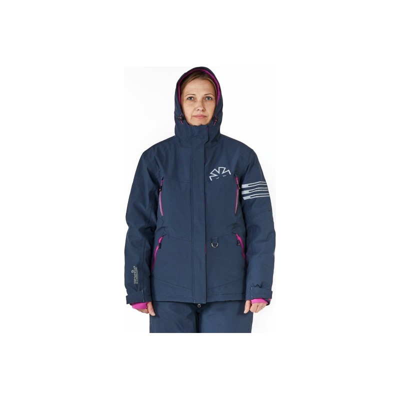 Куртка женская зимняя Norfin Women Nordic Space Blue, ткань Nortex Breathable, размер M, 164-166 см