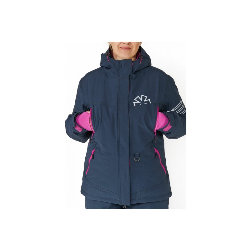 Куртка женская зимняя Norfin Women Nordic Space Blue, ткань Nortex Breathable, размер L, 166-168 см