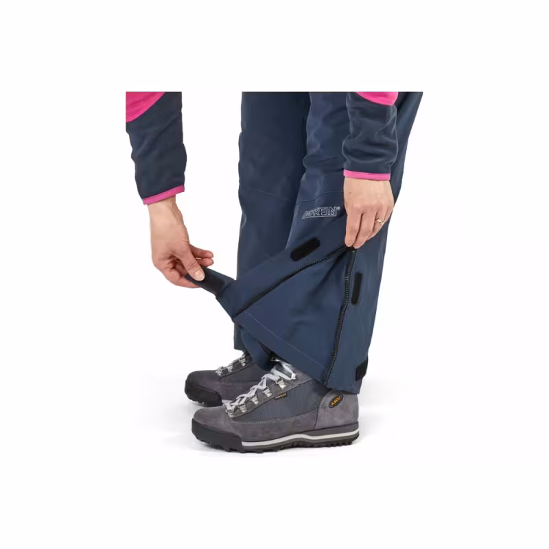 Полукомбинезон женский зимний Norfin Women Nordic Space Blue, ткань Nortex Breathable, синий, размер XS, 160-162 см