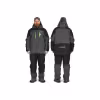 Костюм мужской Norfin Feeder Thermo, ткань Breathable, черный/серый/салатовый, размер М