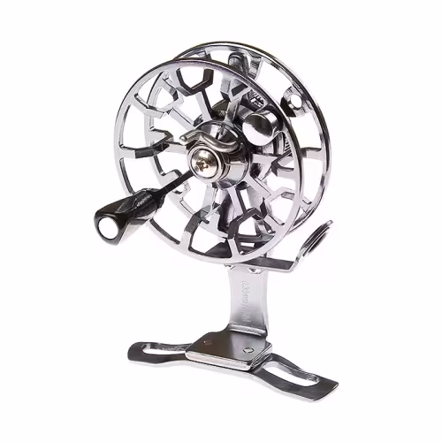 Катушка инерционная Higashi HI-55LF Silver