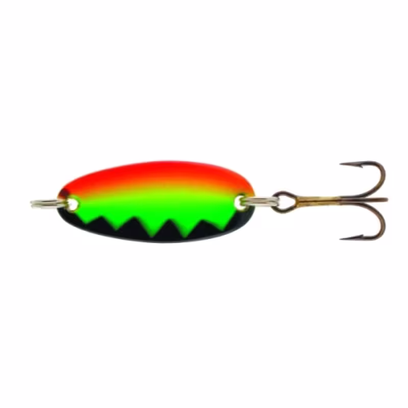 Блесна зимняя Kuusamo UL 1 BL/GR/FYe/FR-C, 30 мм