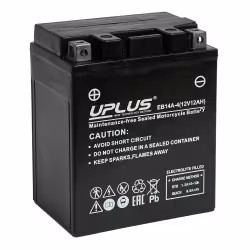 Аккумулятор Uplus EB14A-4 YB14-BS 12Аh, 12V (Polaris ATV Snow)