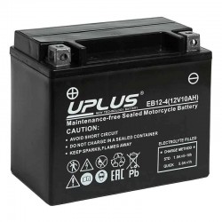 Аккумулятор Uplus EB12-4 YTX12-BS 10Ah, 12V