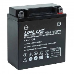 Аккумулятор Uplus LT5A-3-1 YB5L-B 5 Ah, 12V