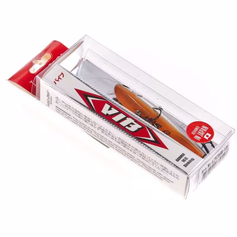 Воблер Lucky John Pro Series  VIB S 68.00/101, 68 мм, 16 г, цвет 101