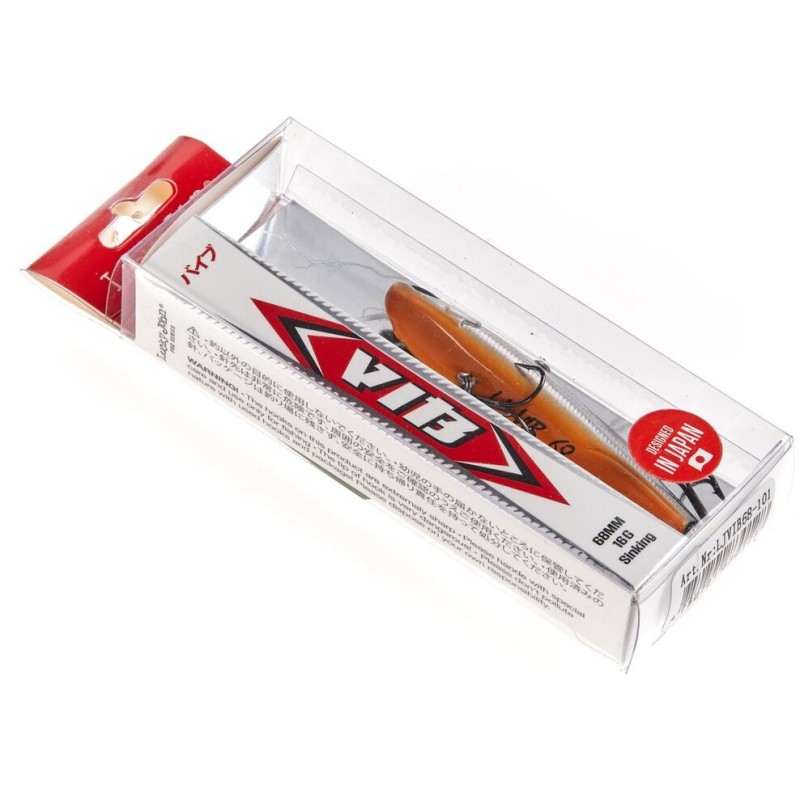 Воблер Lucky John Pro Series  VIB S 68.00/101, 68 мм, 16 г, цвет 101