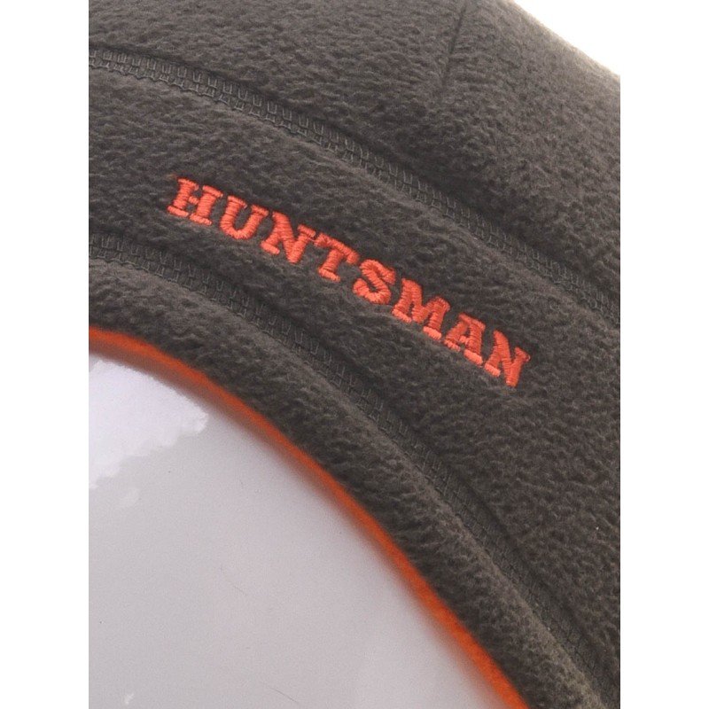 Шапка двусторонняя Huntsman (Восток), флис, хаки/оранжевый, размер 56-58