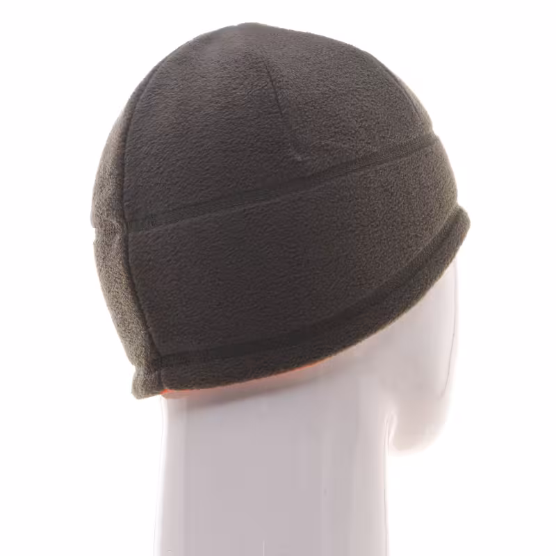 Шапка двусторонняя Huntsman (Восток), флис, хаки/оранжевый, размер 58-60