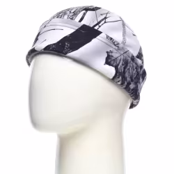 Шапка Huntsman (Восток) Рыбак, ткань Alova Windblock, белый лес, размер 56-58