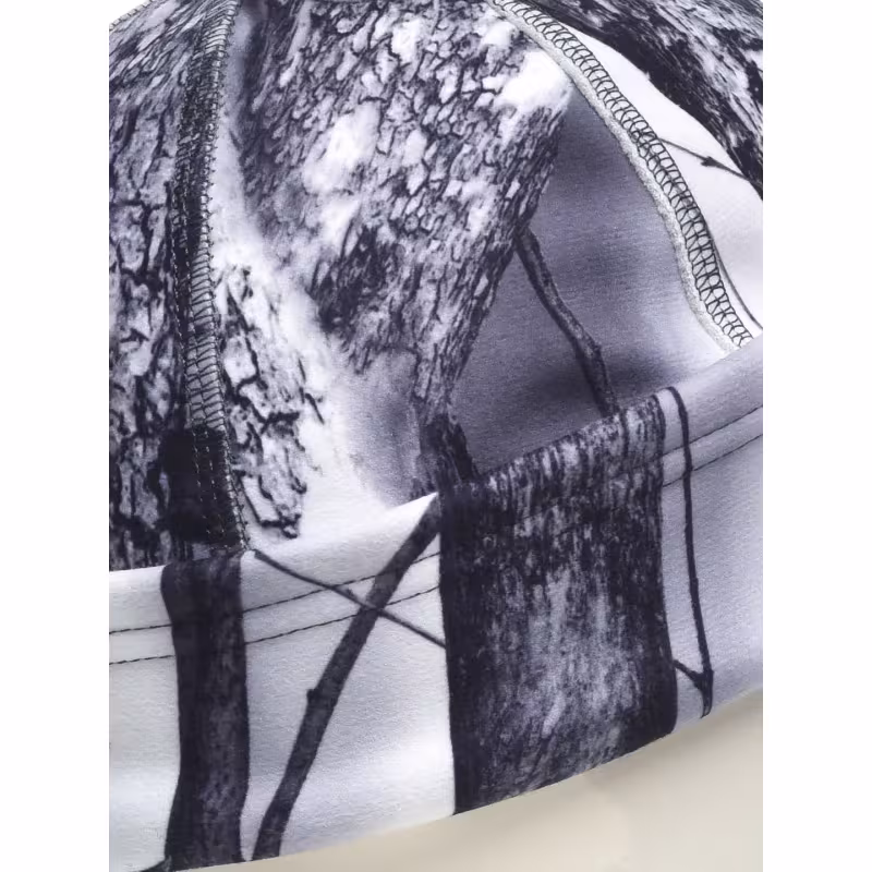 Шапка Huntsman (Восток) Рыбак, ткань Alova Windblock, белый лес, размер 56-58