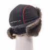 Шапка-ушанка Huntsman (Восток) Siberia, ткань Breathable, серый/черный мех волк, 56-58 см