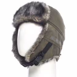 Шапка-ушанка Huntsman (Восток) Yukon Ice, ткань Finlandia, хаки, размер 58-60