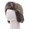 Шапка-ушанка Huntsman (Восток) Канада, ткань Finlandia, хаки, 58-60 см