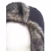 Шапка-ушанка Huntsman (Восток) Полюс, ткань Cell, серый/черный, 58-60 см