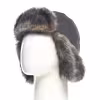 Шапка-ушанка Huntsman (Восток) Полюс, ткань Cell, хаки, 58-60 см