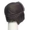 Шапка-ушанка с маской Huntsman (Восток) Евро Волк, ткань Taslan, Хаки, 56-58 см