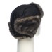 Шапка-ушанка с маской Huntsman (Восток) Евро Волк, ткань Taslan, Чёрный, размер 56-58