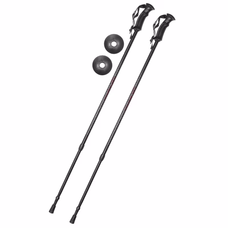 Палки для скандинавской ходьбы телескопические Tech Team Yeti, алюминий (115-135)