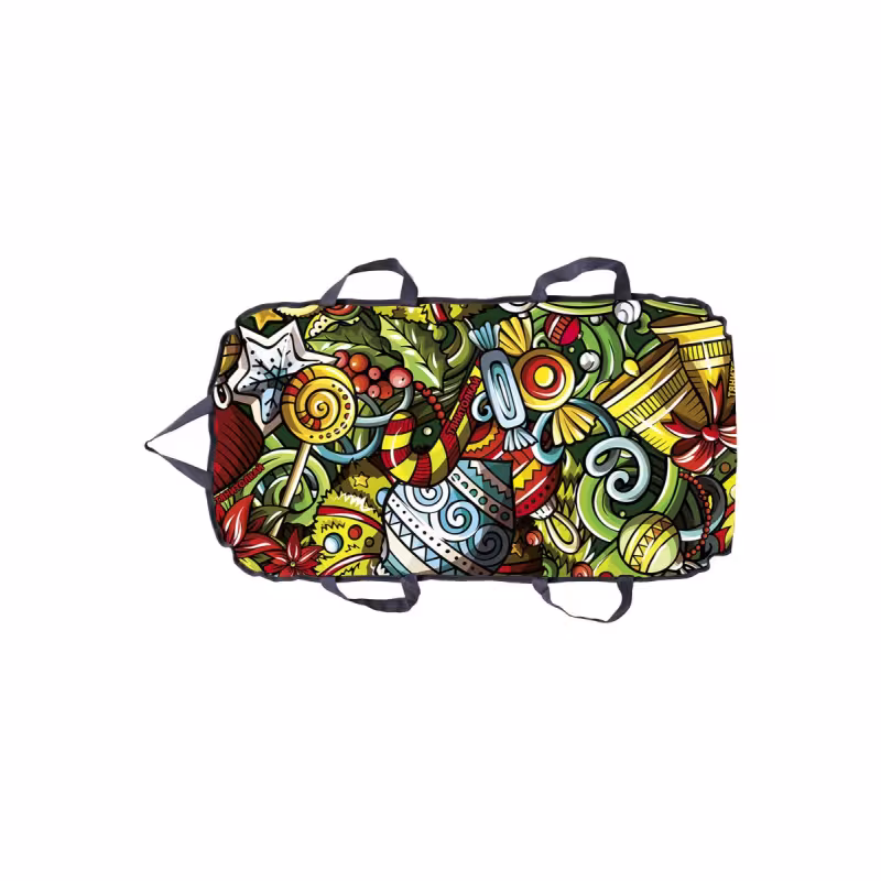 Ледянка двухместная ТяниТолкай Big Comfort , Xmas, 75 см