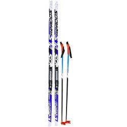 Лыжный комплект STC Степ Brados LS Sport Step-in blue NNN (160)