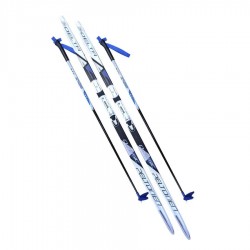 Лыжный комплект STC Peltonen delta Step-in black/blue/white NNN (170)