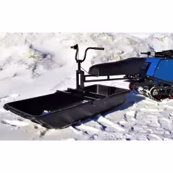 Модуль-толкач к мотобуксировщику БТС 500 с санями 