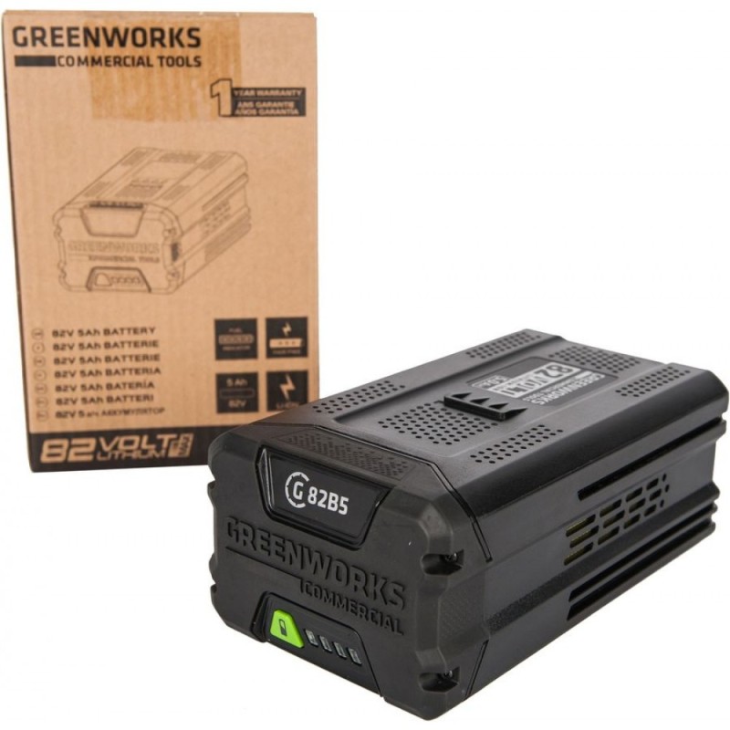 Аккумулятор Greenworks G82B5, 82В, 5Ач, Li-lon