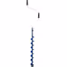 Ледобур ручной Helios 130 Long, синий