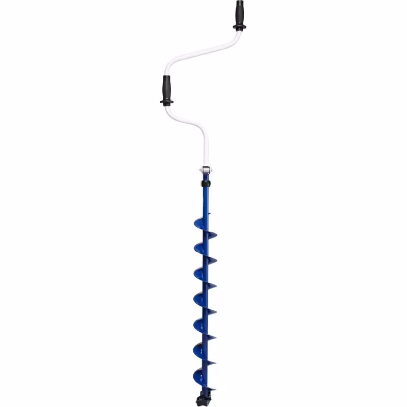 Ледобур ручной Helios 130 Long, синий